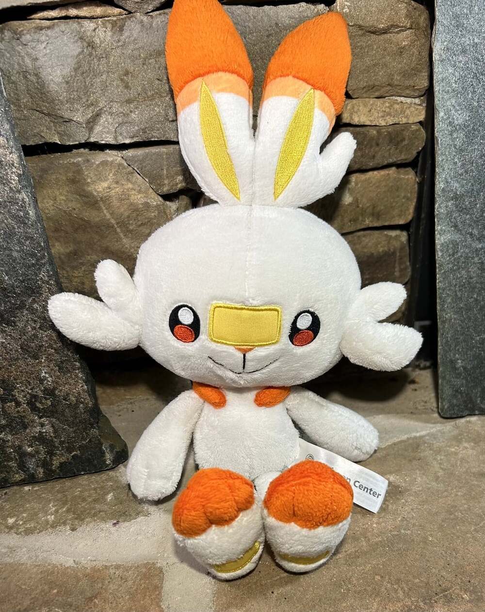 Pokemon Score Bunny 2019 white orange yellow 14”